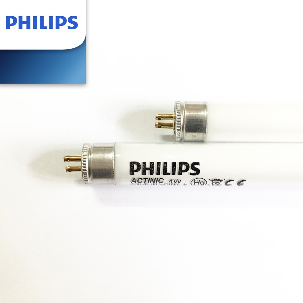 Bóng đèn 4W thu hút dụ muỗi, côn trùng - Philips 14,5cm