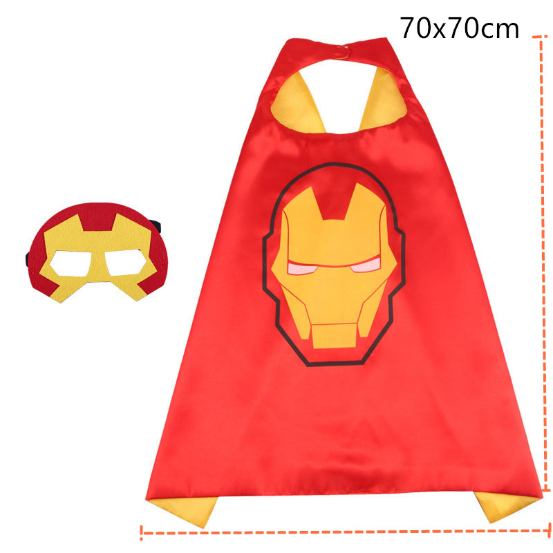 Áo Choàng Hóa Trang Nhân Vật Darth Vader Spider Man Thor 70x70cm