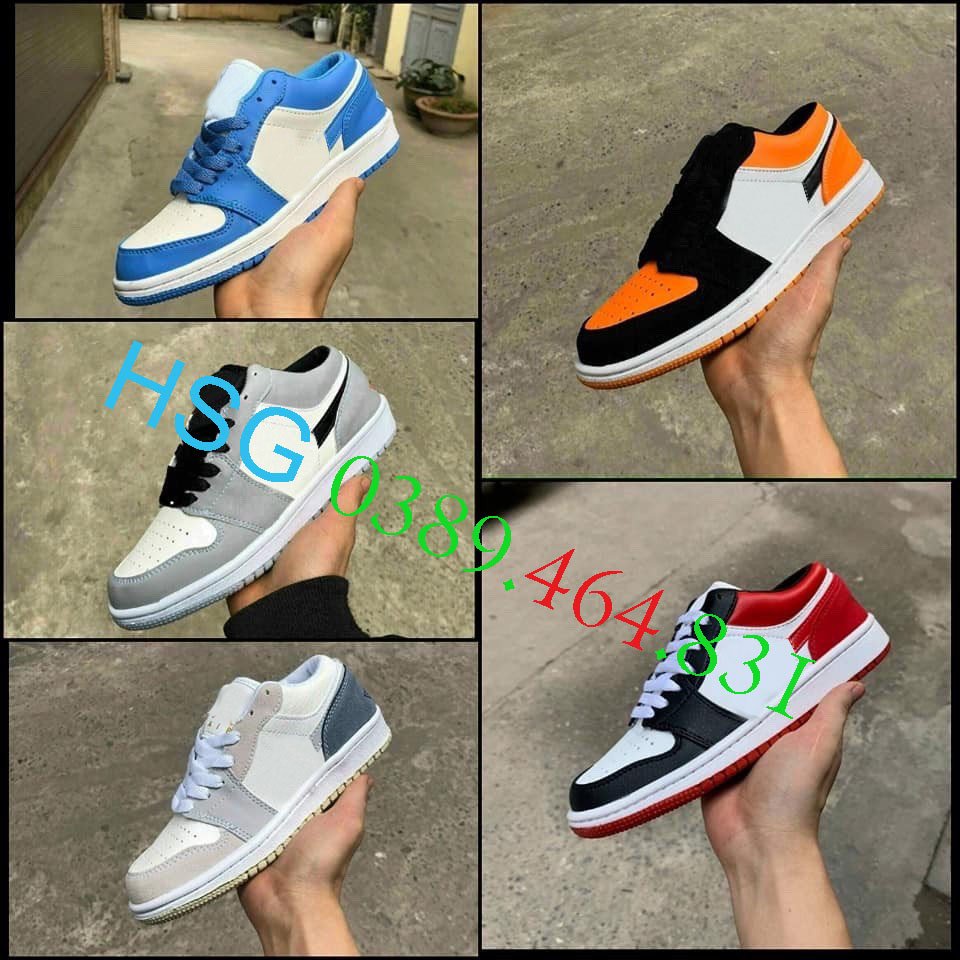 [Freeship+Box+Bill] Giày 𝐉  thấp cổ các màu HOT ,  sneaker CAO CẤP đẹp thể thao nam nữ