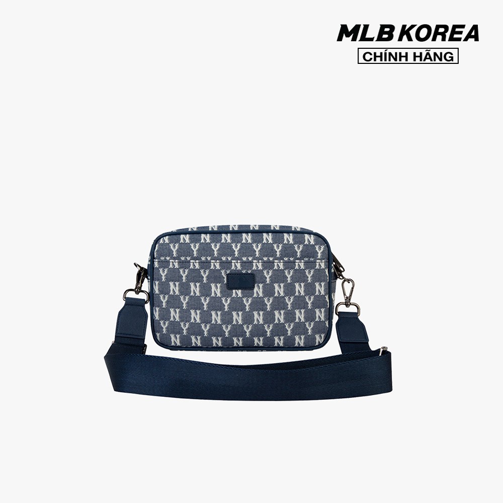 MLB - Túi đeo chéo chữ nhật Monogram Jacquard 32BGDC111-50N