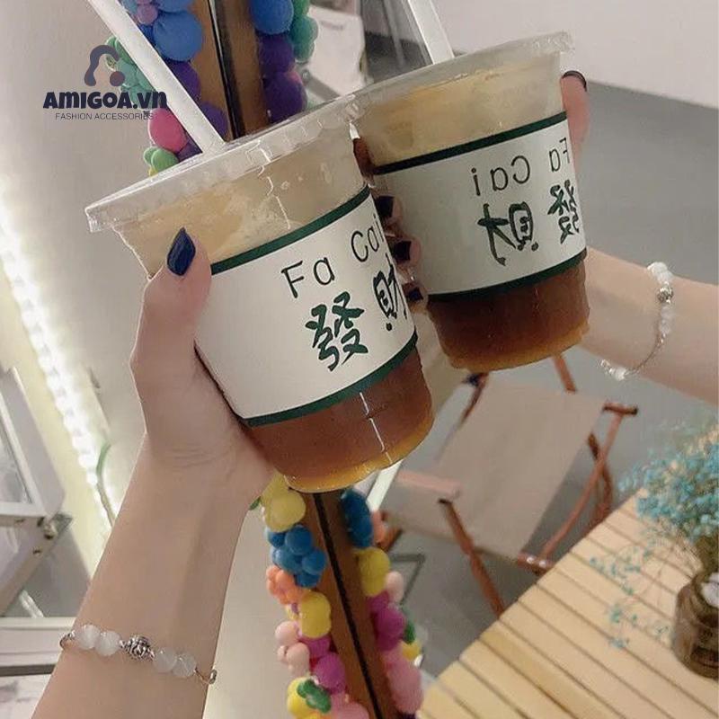 ✨✨Vòng Tay Đá Mặt Trăng Pha Lê Cho Cặp Đôi / Bạn Thân Phong Cách Pixiu Cổ Điển