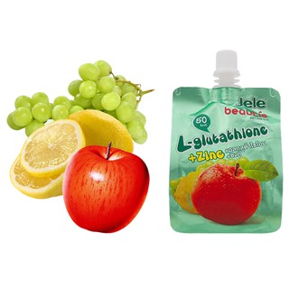 Lốc 3 Gói Nước Ép Trái Cây Thạch Jele L-Glutathione 150g - Nước Ép Trái Cây Thái Lan