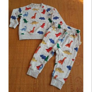 Bộ khủng long xám cho bé trai sz 17-20kg