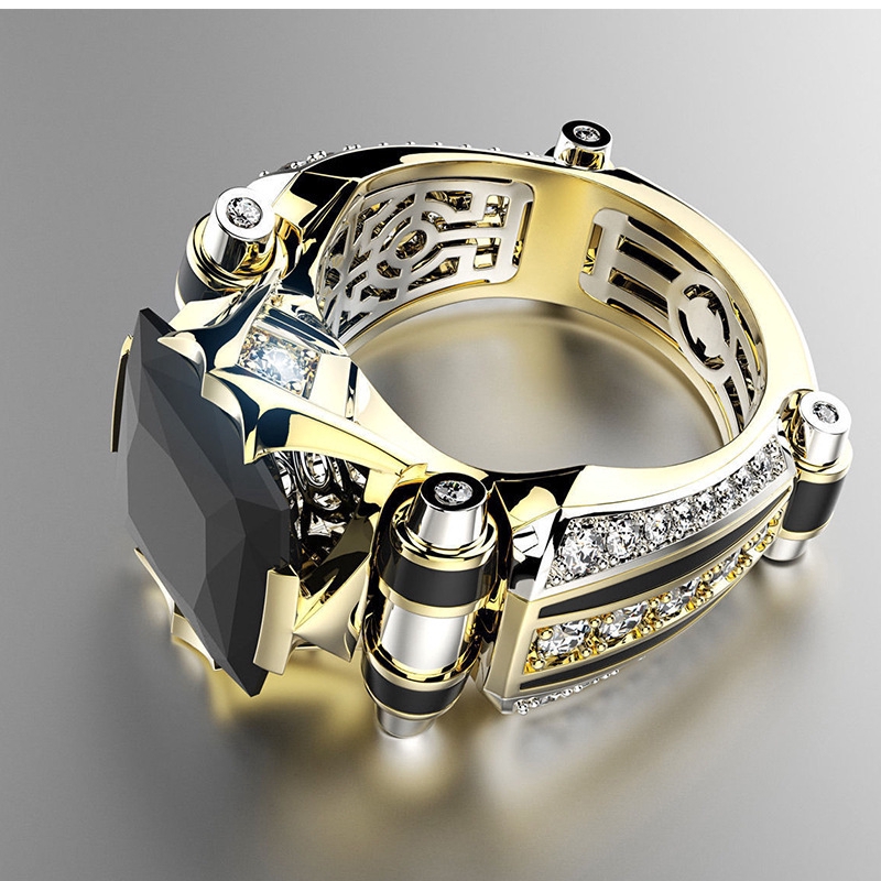 S925 Silver Uniquely Designed Men's Fashion Accessory Ring