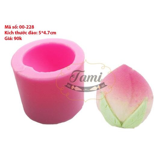 Khuôn silicon trái đào