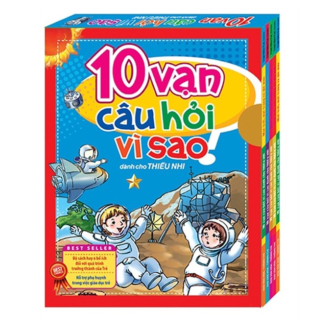 Sách - 10 Vạn Câu Hỏi Vì Sao Tập 1 -Hộp 5 Cuốn