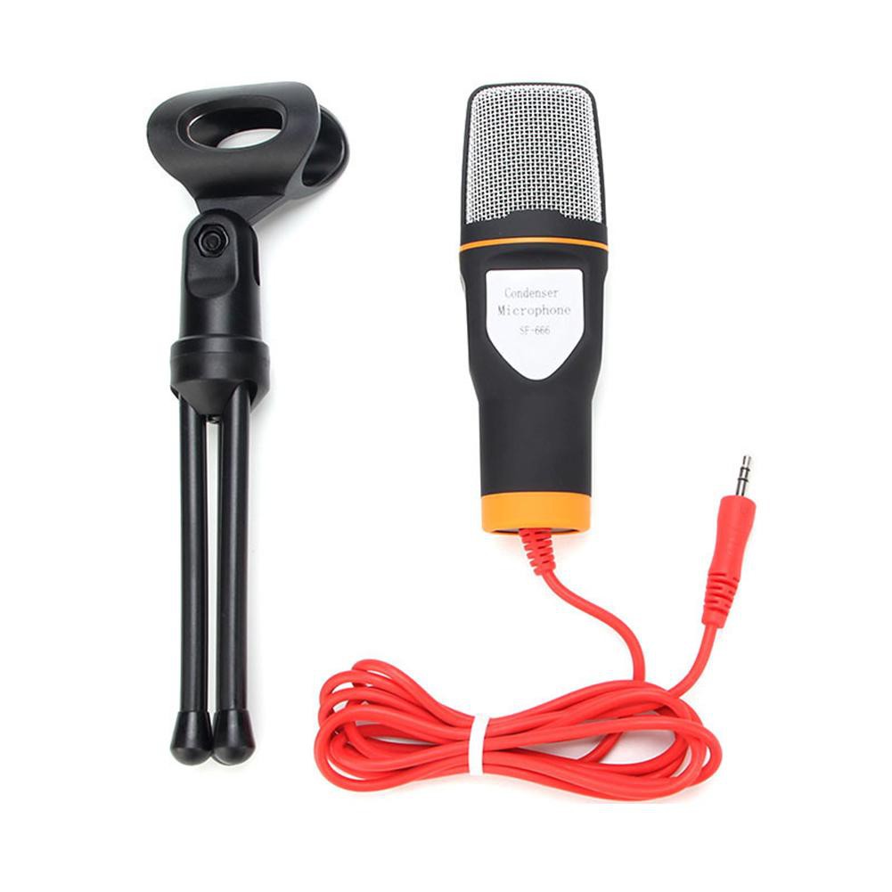 MIC Thu Âm Kèm Giá Đỡ Tương thích smartphone, máy tính bảng, máy tính để bàn, laptop MIC V10