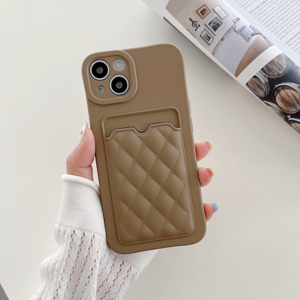 Ốp Điện Thoại Mềm Dạng Túi Đựng Thẻ Đẹp Mắt Cho Iphone 13 pro max 12 pro max 11 pro max xs max xr x 7plus