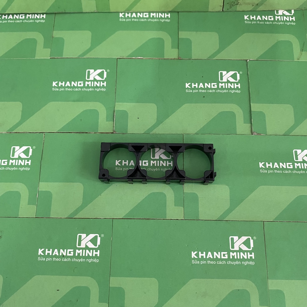 Đế ghép 3 pin 21700, giữ và cố định pin nhằm tạo khối pin kích thược lớn theo yêu cầu