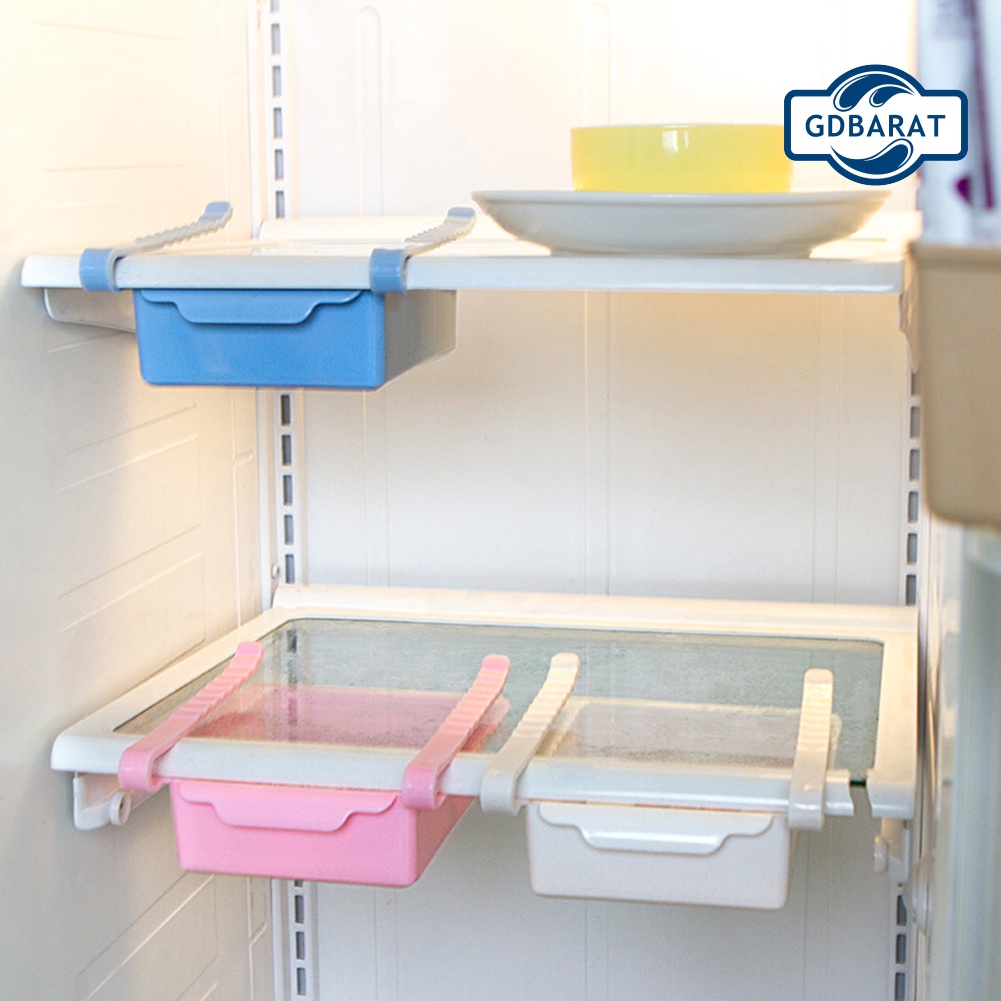 Khay Đựng Thực Phẩm Tiết Kiệm Không Gian Cho Tủ Lạnh Tiện Dụng