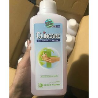 Nước rửa tay sát khuẩn CLINCARE ( diệt 99% vi khuẩn )