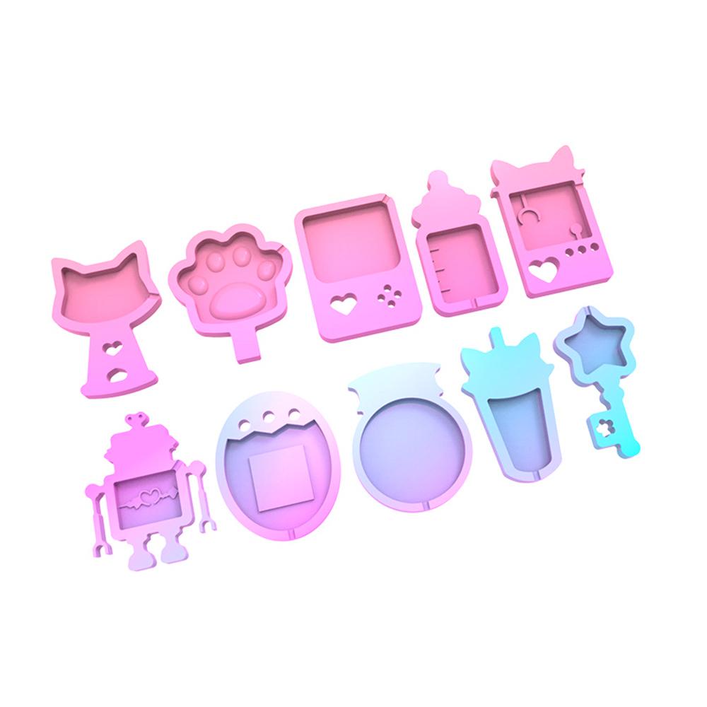 Khuôn Silicone Làm Trang Sức Thủ Công Dạng Cát Chảy