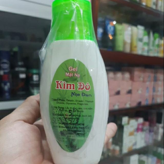 Keo Lột Mụn Đầu Đen Tinh Chất Nha Đam Kim Đô