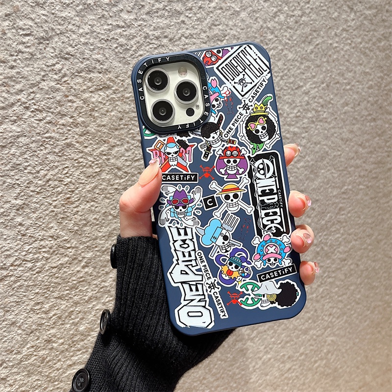 Ốp Điện Thoại TPU Silicon Chống Sốc In Hoạt Hình One Piece Cho iPhone 11 13 12 Pro Max 7 8 Plus XR X XS Max