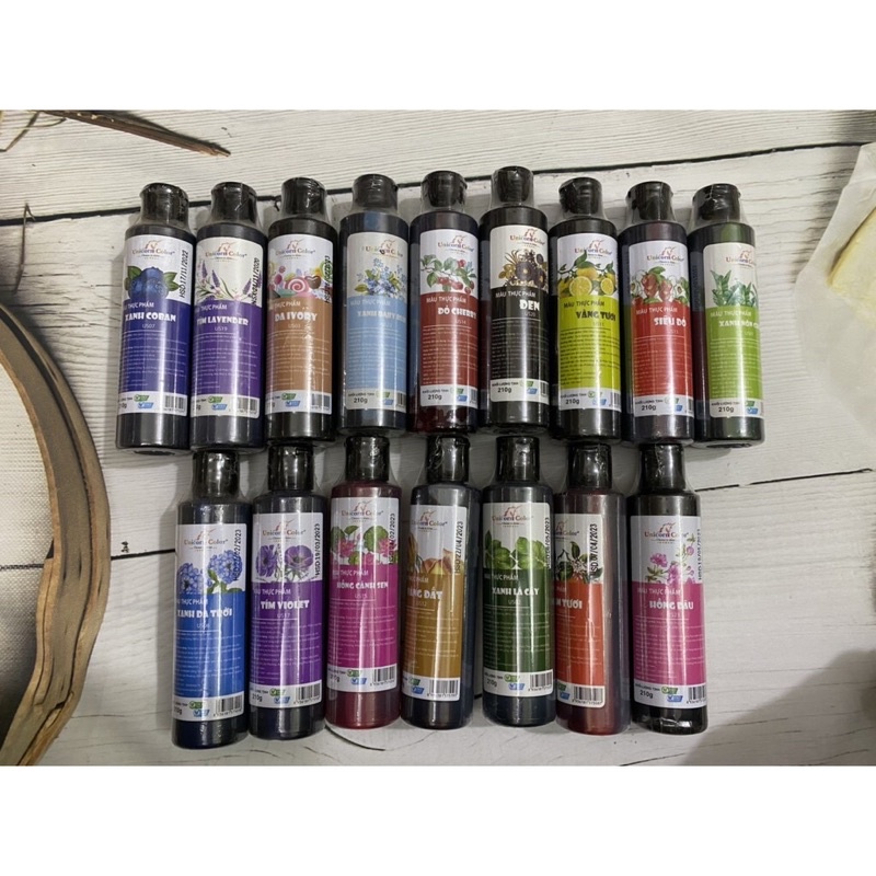 Màu thực phẩm Unicorn Siro trang trí bánh kem 60gr