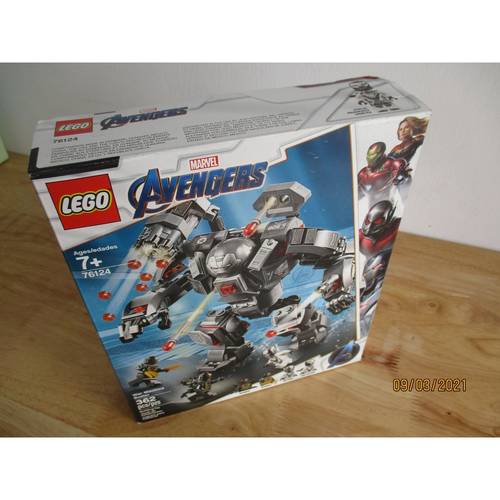 LEGO Super Heroes Marvel Avengers Endgame 76124 Robot Người Máy Khổng Lồ Machine Buster