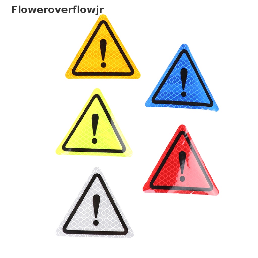 Miếng dán phản quang cảnh báo an toàn hình tam giác cho đuôi xe hơi