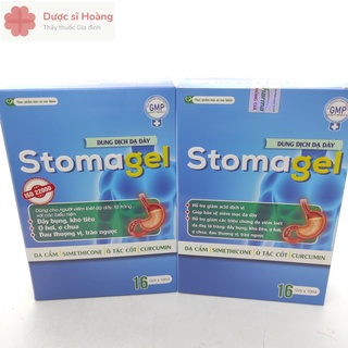 Dung dịch dạ dày stomagel - bảo vệ niêm mạc dạ dày - hộp 16 gói