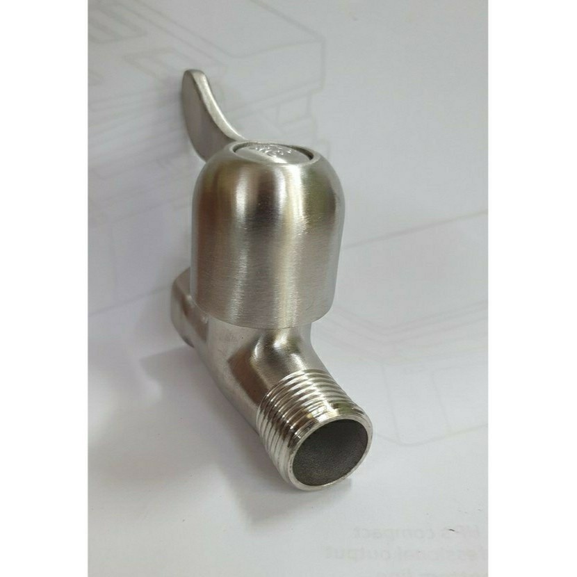 Van khóa nước inox - khóa nước inox  DL008) van khóa 304