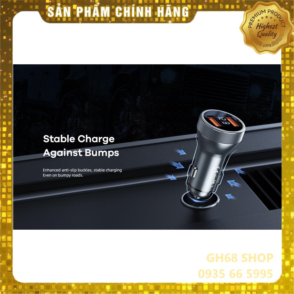 Củ Sạc Nhanh 45W REMAX RCC325 Cho Xe Hơi