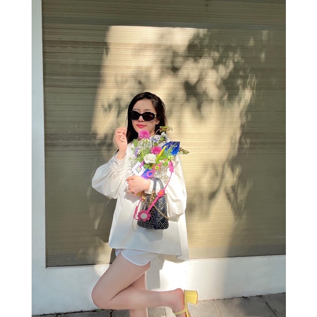 MadebyChloé - Set sơ mi tay bom phom rộng quần sóoc SOPHIA SET - Thiết kế cao cấp