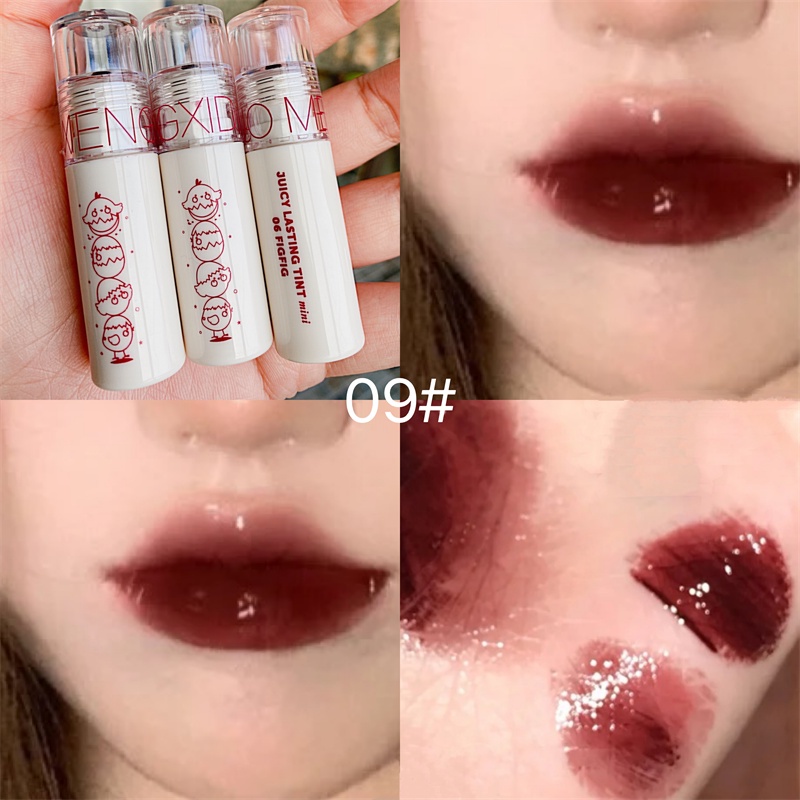 Local Stock Cash on Delivery Cherrylove Son Kem Lì MengXiDuo CHERRYLOVE Mini Juicy Lâu Trôi Chống Thấm Trang Điểm Làm Đẹp Phong Cách Địa Phương