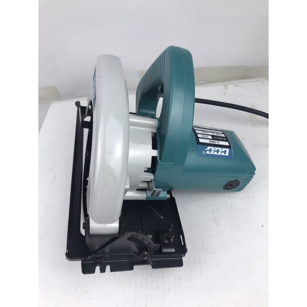 Máy cắt gỗ, máy cưa gỗ lưỡi 185mm chính hãng GGG G-5800| Công suất lớn 1600w, cắt góc 45 độ
