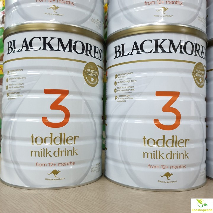 Combo 3 Lon Sữa BLACKMORES số 3 Toddler Úc 900G Date T05.2022