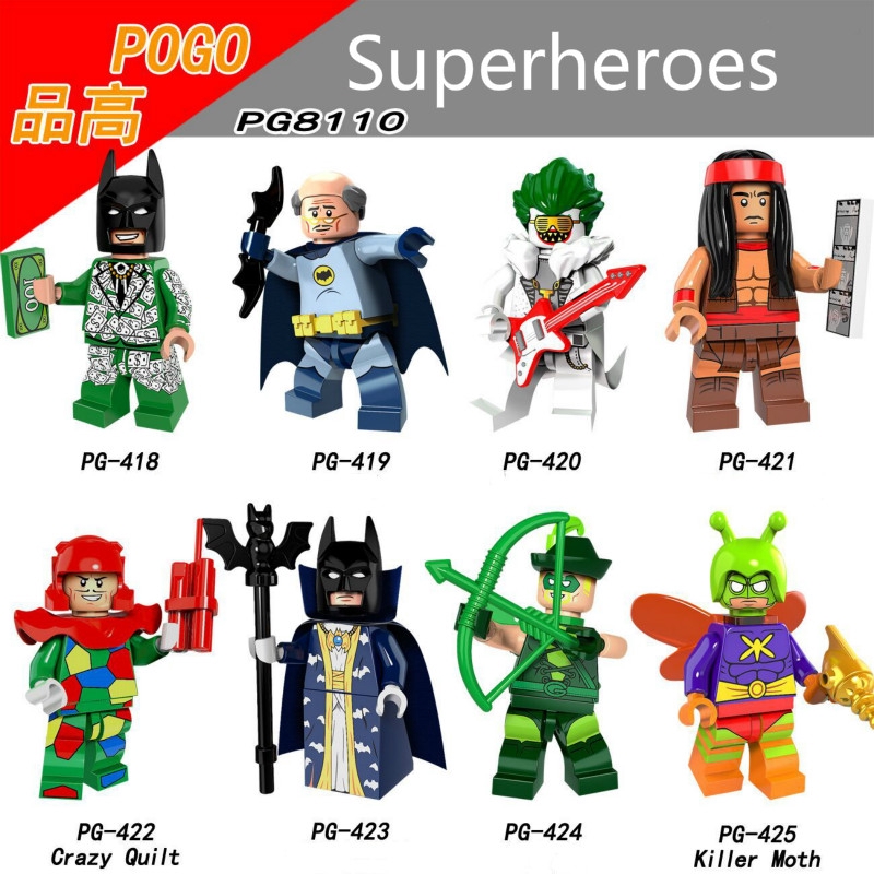 Bộ Đồ Chơi Lego Xếp Hình Joker Cho Bé Pg8110 Độc Đáo