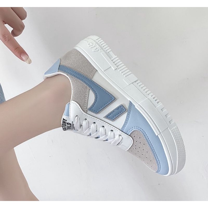 Giày sneaker nữ, giày nữ thấp cổ 3 màu kiểu dáng basic trẻ trung mã LC91 | BigBuy360 - bigbuy360.vn