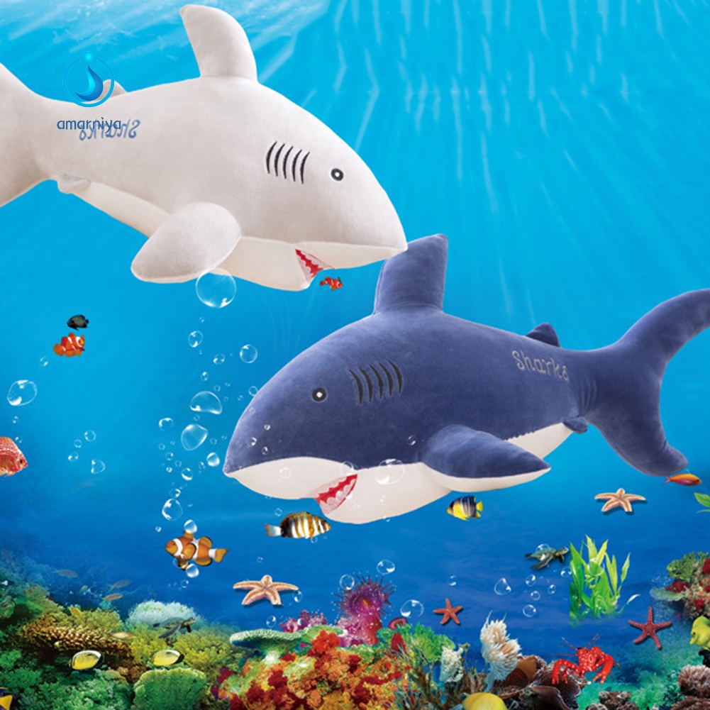 Đồ chơi cá mập nhồi bông dễ thương 40/ 50cm