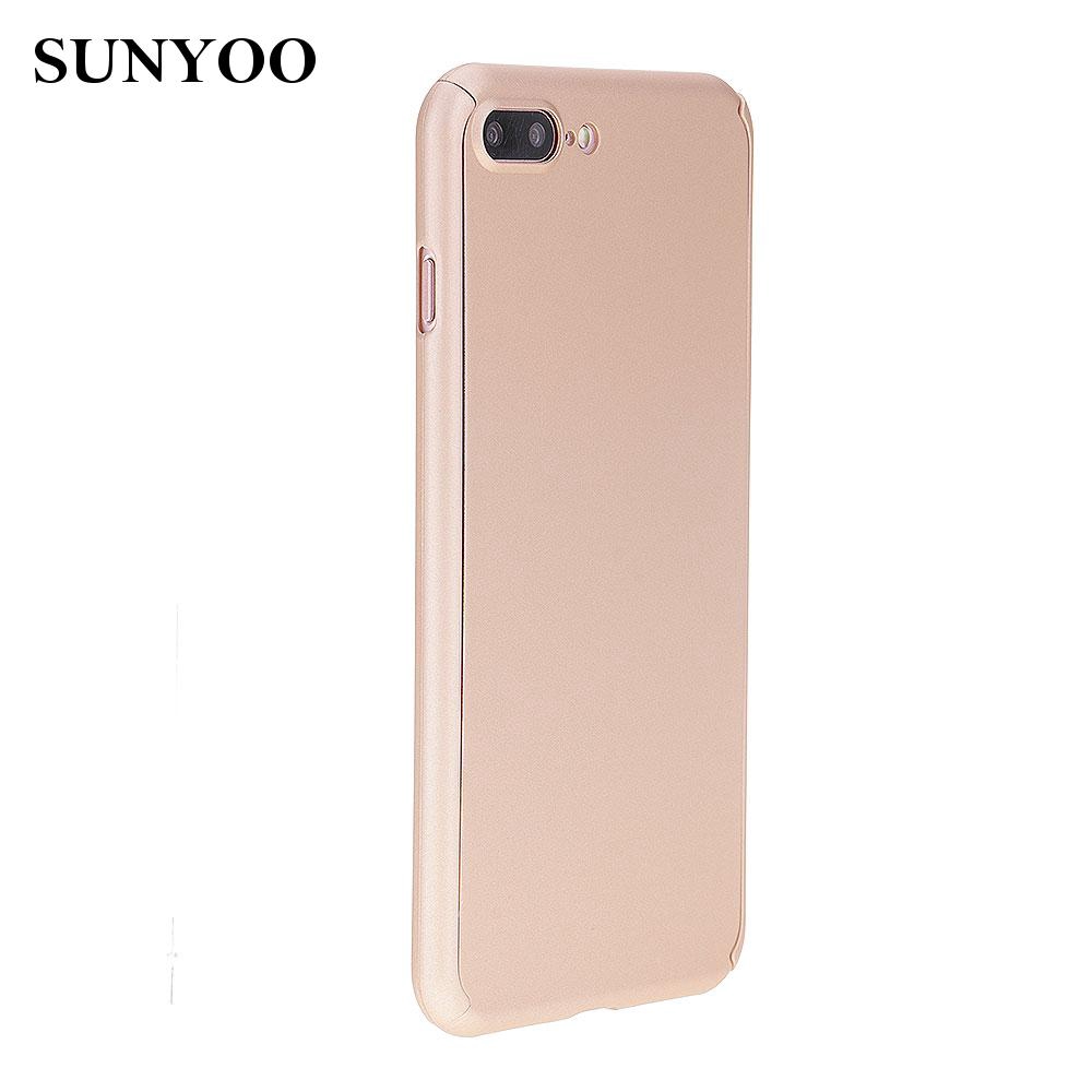 sunyoo 360° Full Case Fashion plastic Skin high quality High quality for Apple iPhone 7plus Economic