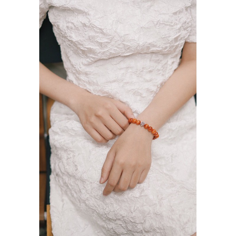 Vòng Huyết Rồng mix charm Nút Thắt Cát Tường | BigBuy360 - bigbuy360.vn