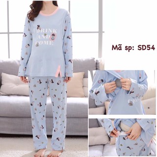 Bộ mặc nhà Bầu sau sinh SD54
