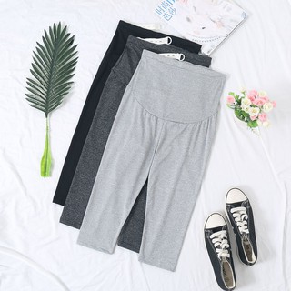 Quần Legging Nữ Lửng Bó Sát Co Giãn Cho Bà Bầu Y520