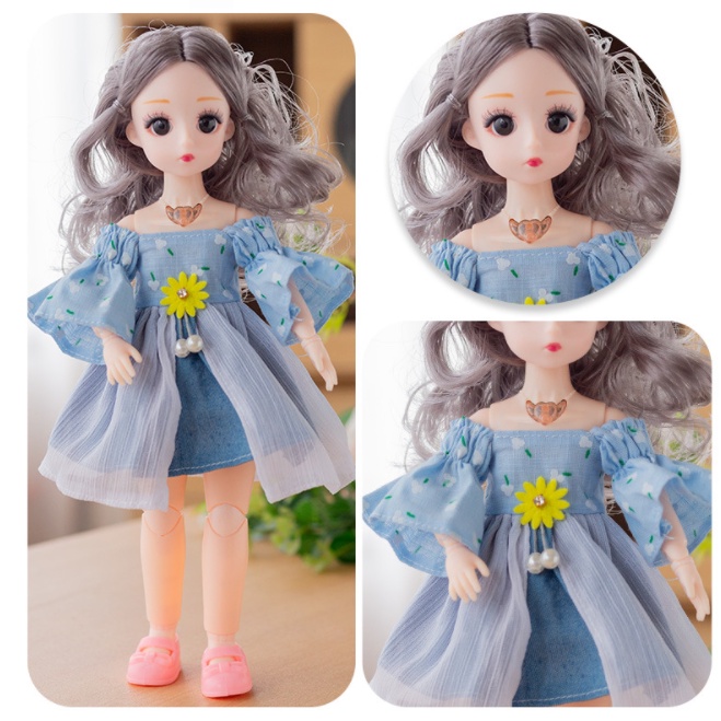 Búp Bê 30cm 22 Khớp Giá rẻ Vô Cùng Xinh Xắn