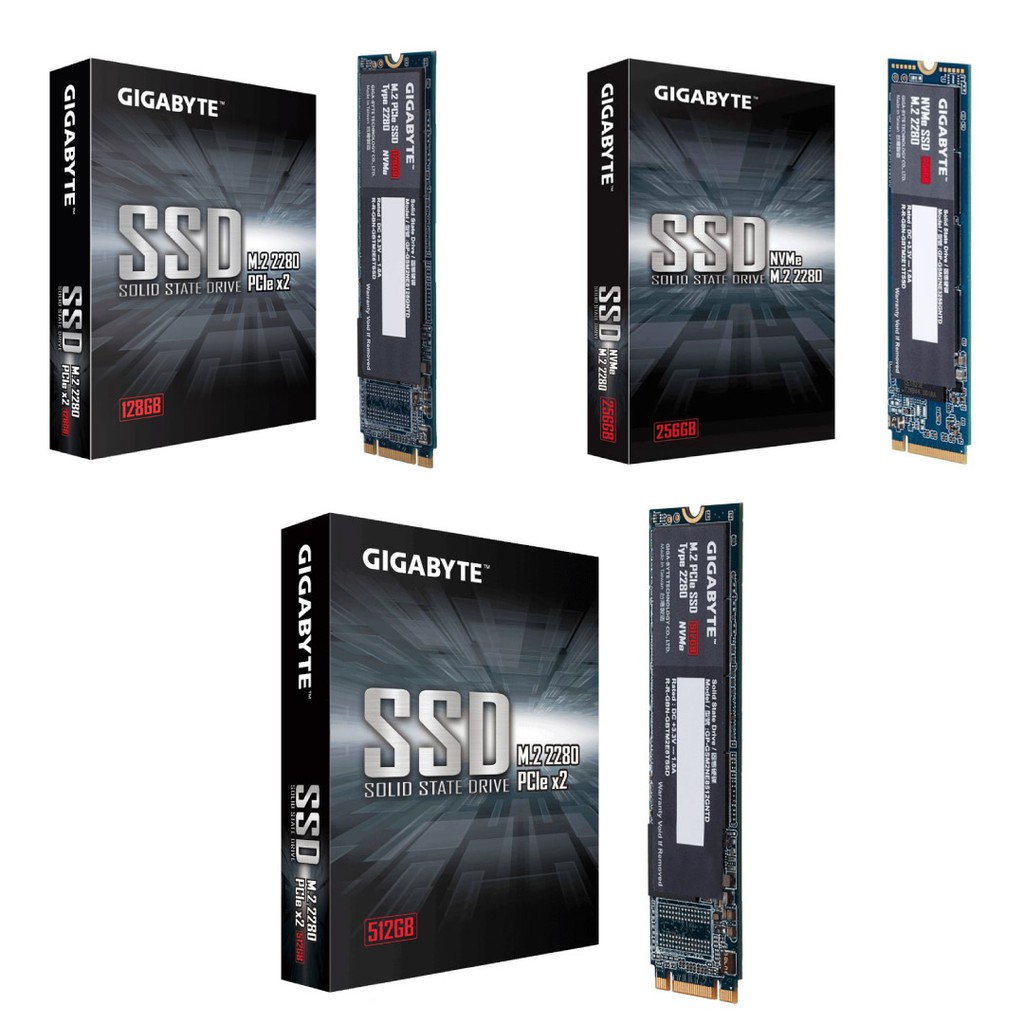Ổ cứng SSD Gigabyte M.2 128GB - 256GB - 512GB
