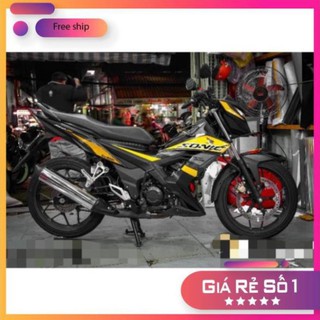 TEM RỜI SONIC 150 ĐEN VÀNG