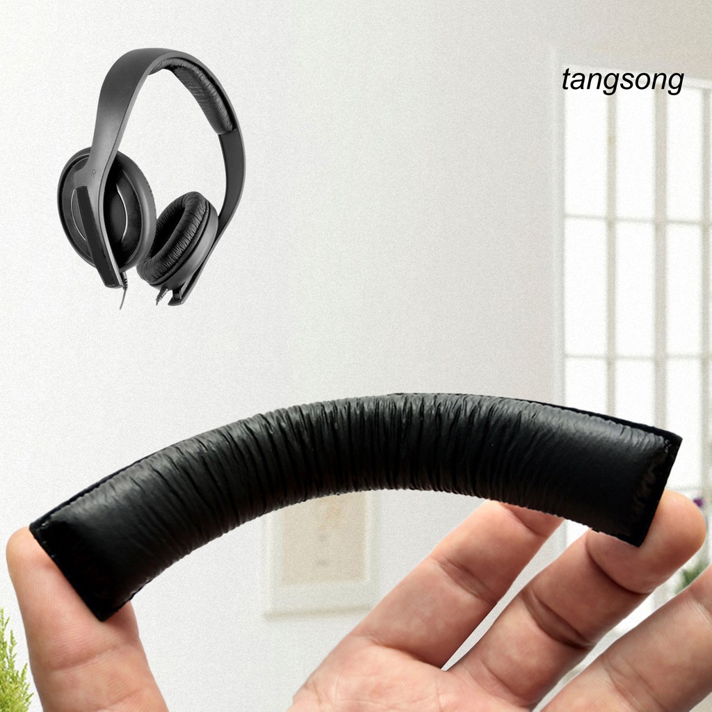Đệm bọc đầu tai nghe mềm mại màu đen thoải mái thay thế cho Sennheiser HD202 II HD437 HD447 HD457 HD497 HD212 Pro