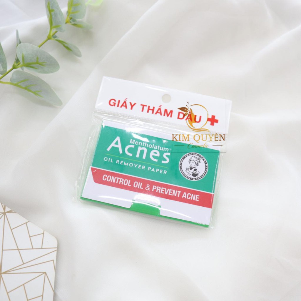 Giấy Thấm Dầu Acnes – Acnes Oil Remover Paper (100 tờ)