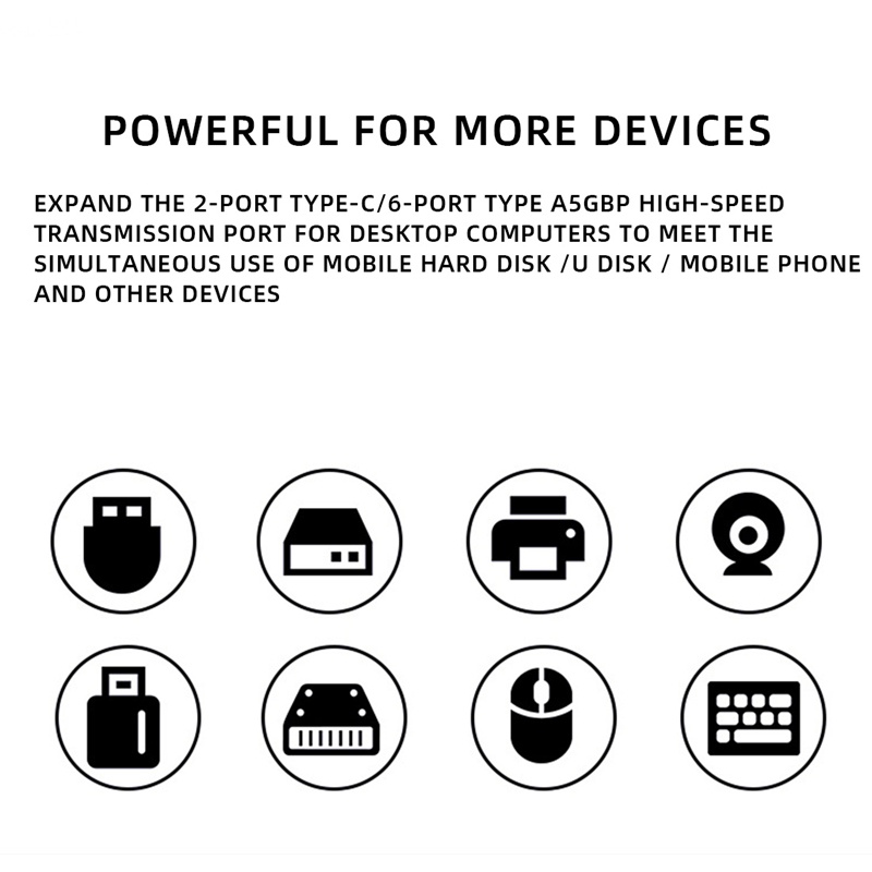 Bộ Chuyển Đổi PCIE Sang USB 3.2 Gen 2 Card 8 Cổng (6X Type-A + 2X Type-C) Cho Máy Tính Để Bàn