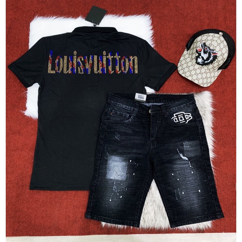 áo thun đính đá hai mặt ( video cận sàn ) | BigBuy360 - bigbuy360.vn