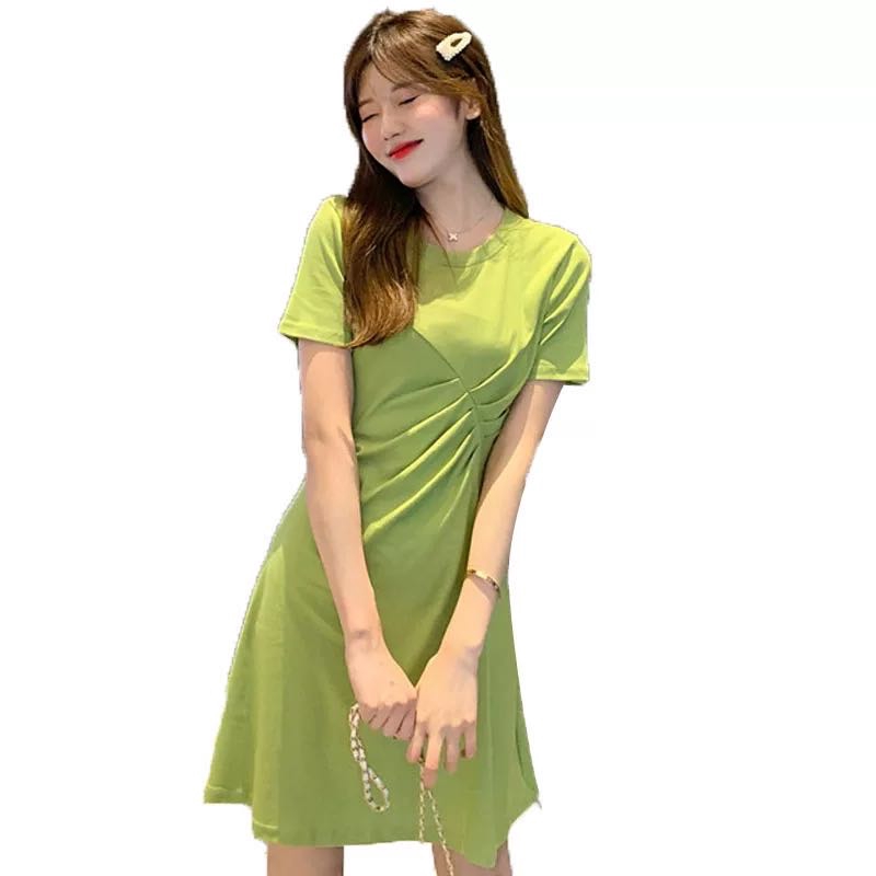 Đầm Nữ Ngắn Tay Dáng Chữ A Xinh Xắn | BigBuy360 - bigbuy360.vn