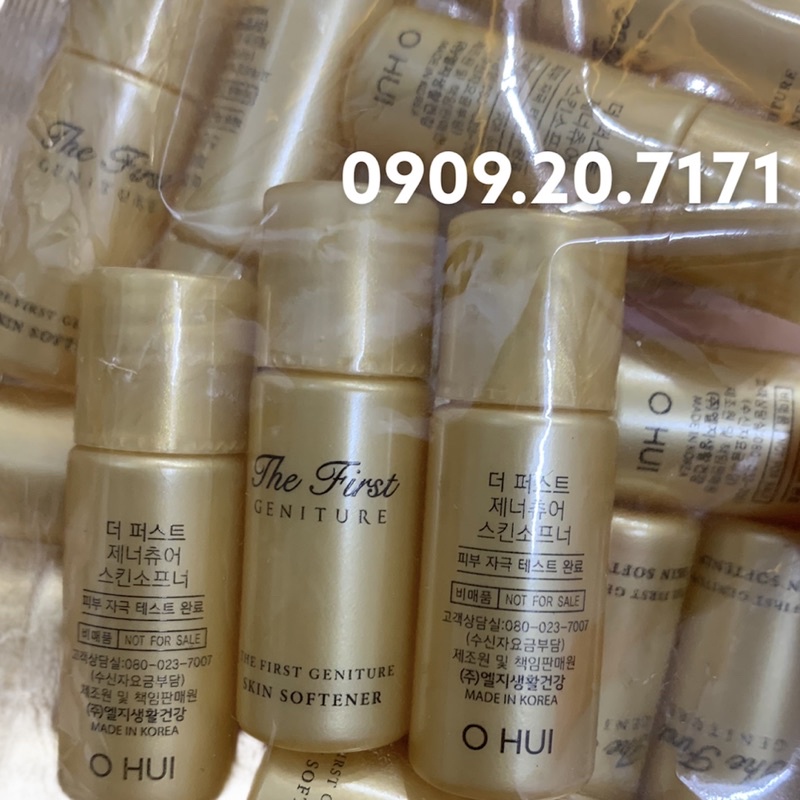 Combo 10 lọ Nước hoa hồng Ohui the first Skin Softener 5ml