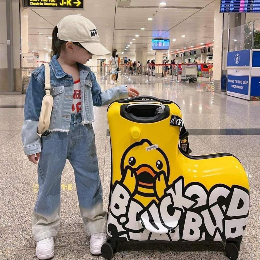[CHÍNH HÃNG] Vali cho bé B.DUCK nhập khẩu size 20 inch nhiều mẫu