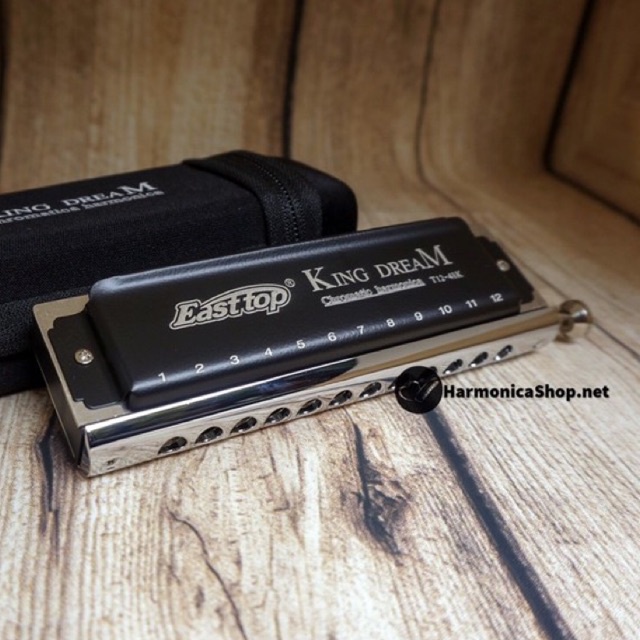 Kèn Harmonica EASTTOP CHROMATIC KING DREAM T12-48K