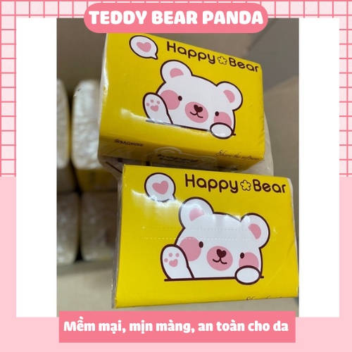 [Combo 24 Gói] Giấy gấu trúc Tre Vàng Happy Bear