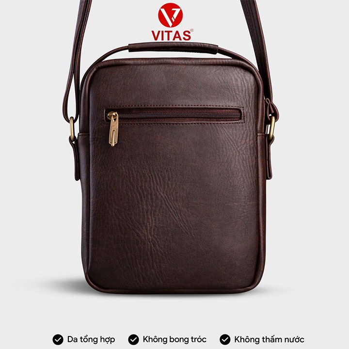 Túi đeo chéo da nam nữ thời trang VITAS VT-33