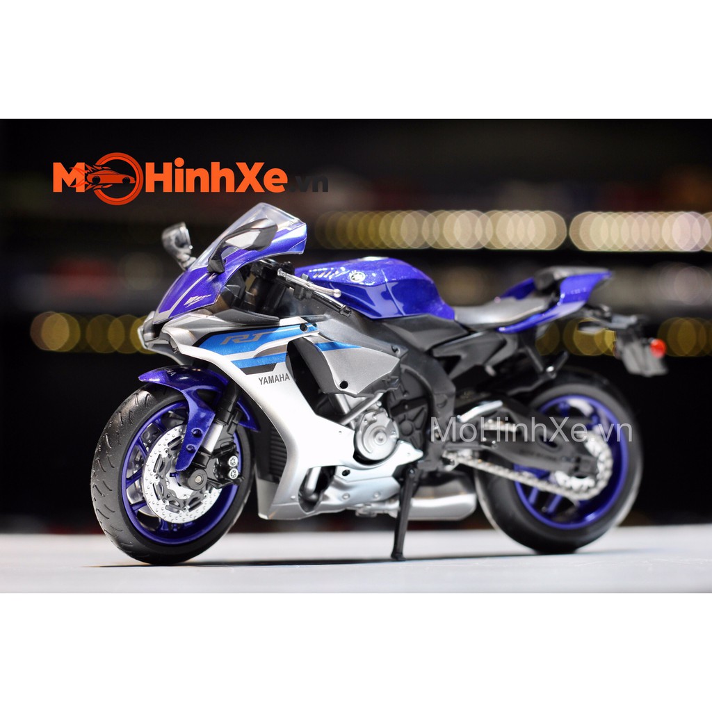 [Mã SRBACK101512 hoàn 20K xu đơn 0Đ] XE MÔ HÌNH YAMAHA YZF-R1 1:12 MSZ