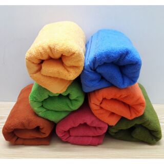 2 khăn tắm cotton 60x120cm